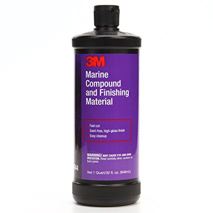 3M Marine Compound and Finishing Material, 06044, 32 fl oz