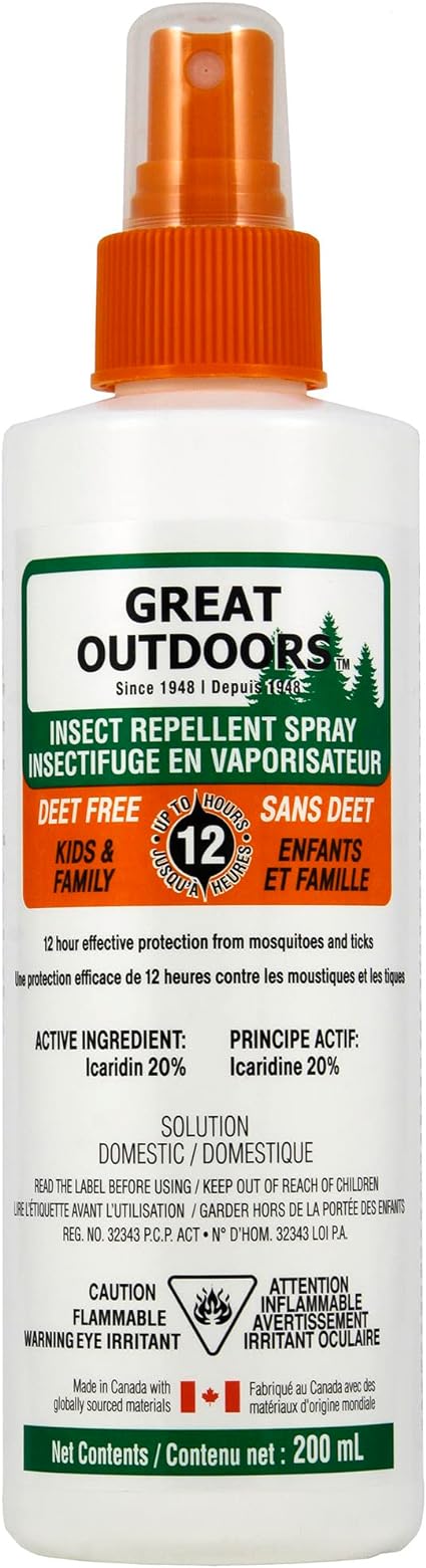 Insect Repellent Icaridin Pump Spray - 200 Ml 200 Milliliter