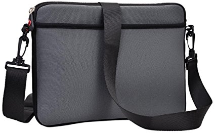 Kroo Neoprene Shoulder Bag with Pockets Fits up to 11-Inch Tablet (ND11SCE1-7286)