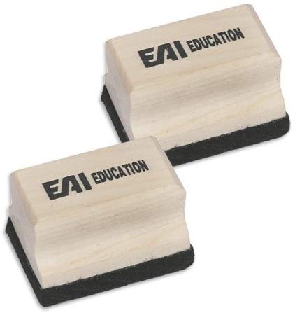 EAI Education Mini Wooden Erasers - Set of 10
