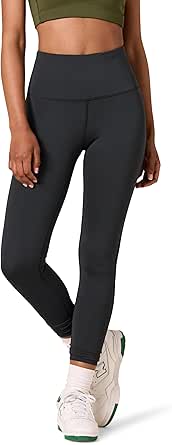 Amazon Essentials Workout Leggings for Women with Pockets, High-Rise Sculpt Athleisure, Available in Plus Size