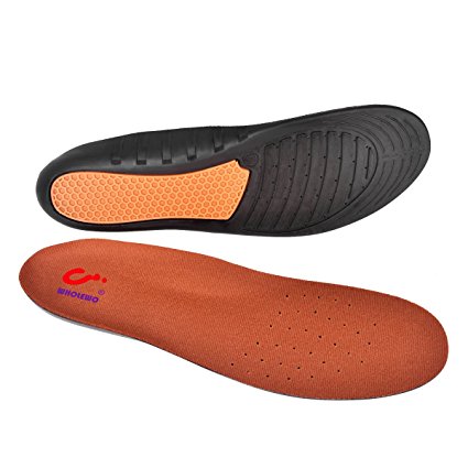 WHOLEWO Anti Pronation Inserts, Shock Absorption, Arch Support, Relieve Plantar Fasciitis, Health Foam