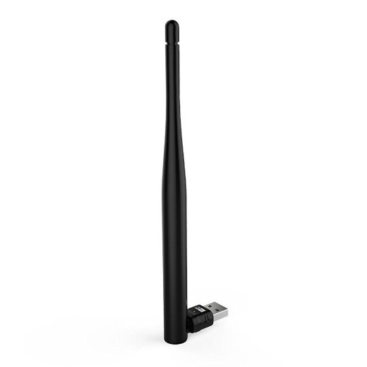 TRiver High Gain 5dbi Antenna wifi dongle 802.11 AC600 2.4G&5G Dual Band Wi-Fi USB Nano Adapter With WPS for Easy Connection Support Windows XP/7/8/8.1/10 Mac OS 10.6 and above