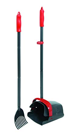 Petmate 26084 Clean Response Waste Management System (Red/Dark Grey)