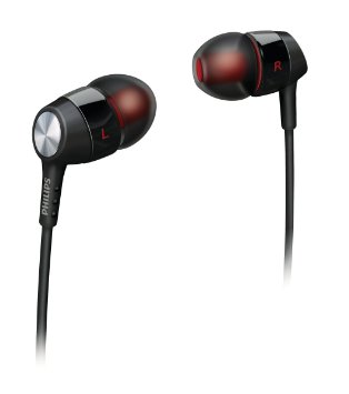 Philips SHE8000/10 In-Ear Headphones - Black