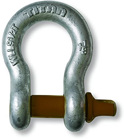 Titan Bow Type Anchor Shackle Hot Dip Galvanized with Screw Pin