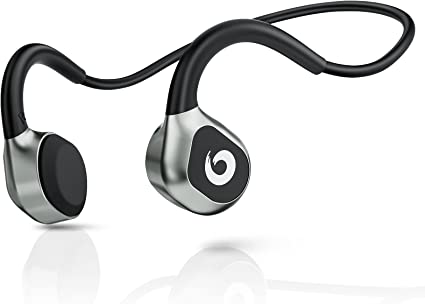 idudu Bone Conduction Headphones Bluetooth Open Ear Sport Headphones Wireless Earphones for Cycling & Running Workout