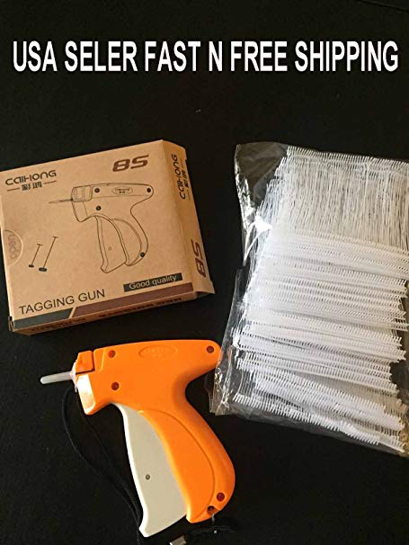 New Garment Clothing Price Label Tagging TAG Tagger Gun with 2000 BARBS 2 Needle ~ Mose Cafolo
