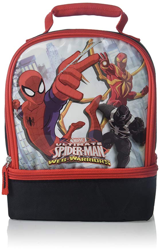 Thermos Spider-Man Insulated Double Compartment Lunch Bag