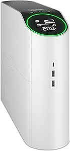 APC Gaming Back UPS Pro, 2200VA/1320W, Tower, 230V, 2x UK and 2x IEC C13 outlets, RGB Lights, Pure Sine Wave, Arctic (White) BGM2200-UK