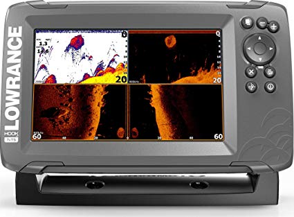 Lowrance HOOK2 Fish Finder/Depth Finder with Auto-Tuning CHIRP Sonar