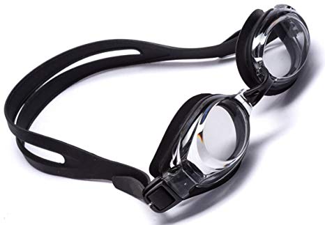 Aguaphile Prescription Swim Goggles Soft and Comfortable - Anti-Fog UV Protection - Best Prescription Swimming Goggle - Compare to Speedo or TYR - Adult, Men or Women - Premium Quality