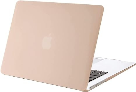 MOSISO Compatible with MacBook Air 13 inch Case Old Version 2010-2017 Release (Models: A1466 & A1369), Protective Plastic Hard Shell Case Cover, Camel