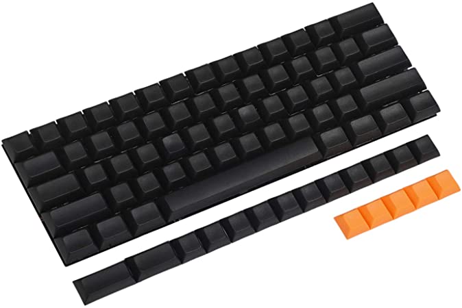 YMDK DSA Profile Blank 61 64 68 ANSI Keyset Thick PBT Keycap Set for Cherry MX Mechanical Keyboard GH60 XD64 GK64 Tada68 (Only Keycap)