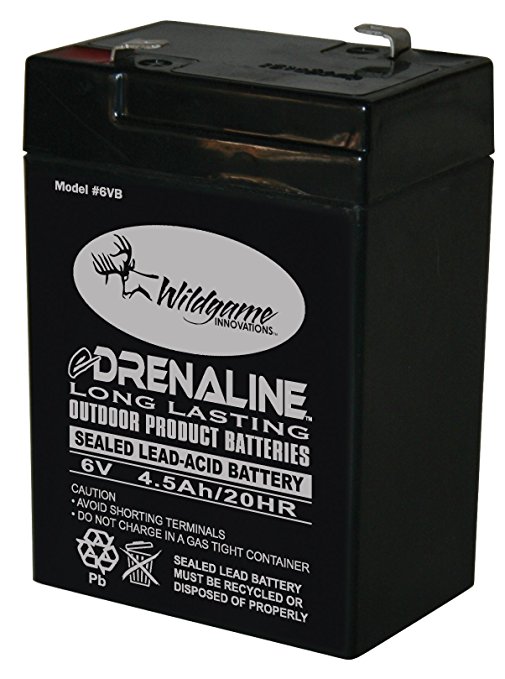 Wildgame Innovations 6-Volt eDRENALINE Tab Style Rechargeable Battery