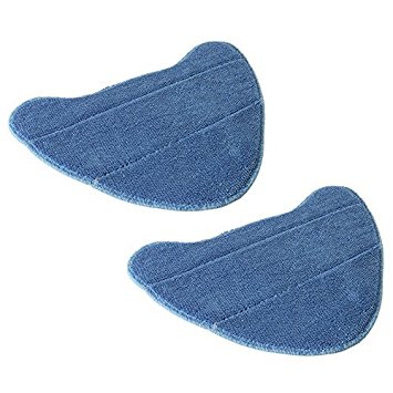Spares2go Lifetime Washable Cleaning Pads for VAX Steam Cleaner Mops (Pack of 2)
