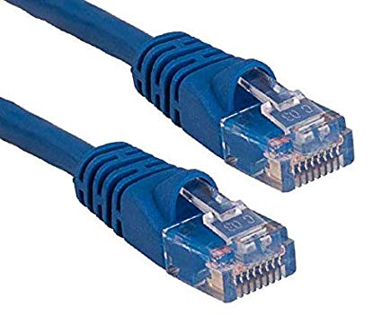 RiteAV - Cat6 Network Ethernet Cable - Blue - 10ft (Certified Fluke Tested)