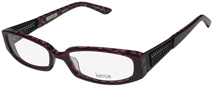 Kensie Texture Womens/Ladies Designer Full-rim Ophthalmic Premium Quality Elegant Frames Eyeglasses/Eye Glasses