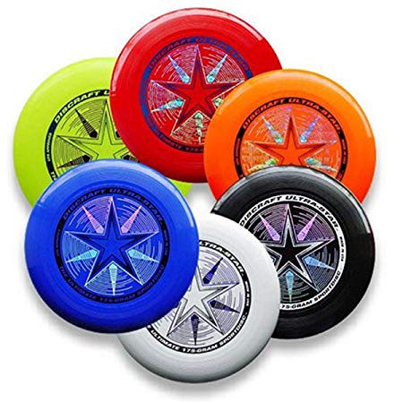 Discraft Ultra-Star 175g Ultimate Frisbee Sport Disc (6 Pack) Choose Color