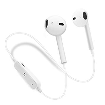 Bluetooth Headphones, Bluetooth Earbuds with Mic V4.1 Wireless Stereo Earbuds Earphones Noise Cancelling Sweatproof Sports Bluetooth Headset for Samsung Galaxy S8/S9 Note 8 Cell Phones