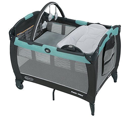 Graco Pack 'n Play Playard Reversible Napper & Changer LX Bassinet, Tenley