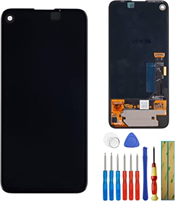 OLED Display Compatible with Google Pixel 4A 4G G025J 5.8" inch LCD Screen Display Digitizer Assembly with Tools(Not fit for Pixel 4A 5G Version)