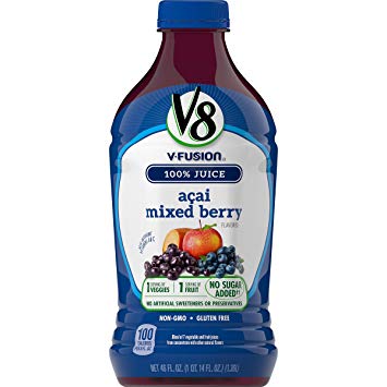 V8 Acai Mixed Berry, 46 oz. Bottle