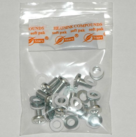 XBOX 360 Hardware Repair Kit 1 Complete Screw Washer Set for X-clamp Replacement with XBRdepot Stars 900 Thermal Compound & Complimentary Deluxe Instructional e-Manual