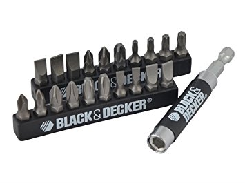 BLACK DECKER B/DA7074 Screwdriver Set - 21 Piece