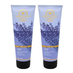 Bath & Body Works Ultra Shea Body Cream, 8oz Each, Pack of 2 (Lavender Vanilla)