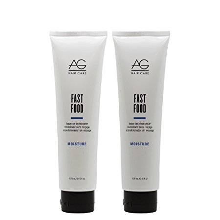 AG Hair Fast Food Leave-on Conditioner 6oz "Pack of 2"
