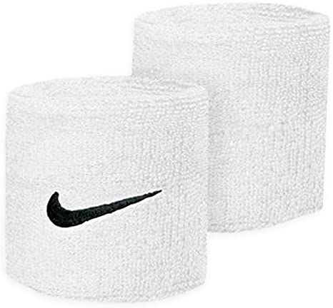 Nike Swoosh Wristbands (White)