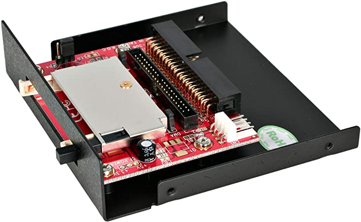 StarTech.com 3.5in Drive Bay IDE to Single CF SSD Adapter Card Reader (35BAYCF2IDE)