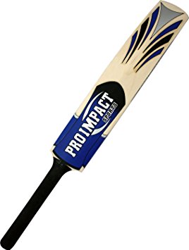 Pro Impact Classic Kashmir Willow Leather Ball Cricket Bat, Full Adult Size