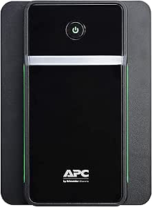 APC by Schneider Electric Back-UPS Bx - BX1200MI-GR - Sistema de Alimentación Ininterrumpida SAI 1200 VA, Batería de Respaldo con Tomas Schuko y protección contra subidas de tensión, AVR