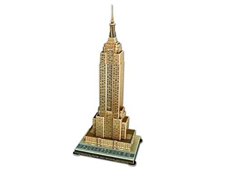 Empire State Building 3D Puzzle, 55 Pieces