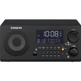 Sangean WR-22BK AMFM-RDSBluetoothUSB Table-Top Digital Tuning Receiver Black