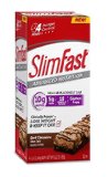 Slim Fast Advanced Nutrition Meal Replacement Bar Dark Chocolate Sea Salt Nut 4 Count
