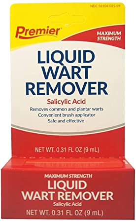 Premier Liquid Wart Remover, Maximum Strength 0.31 oz (Pack of 2)