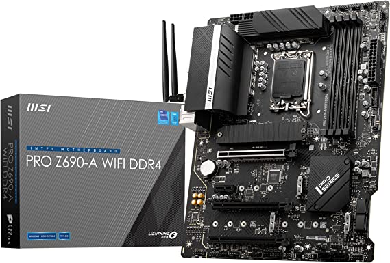 MSI Z690-A Pro WiFi DDR4 Intel ATX Motherboard