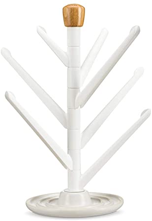 Full Circle Branch Out Sinkside Drying Rack, White