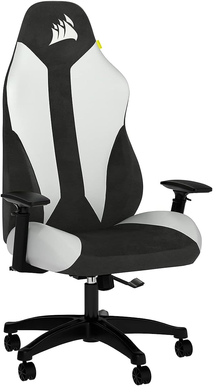 TC70 Remix Gaming Chair,Relaxed Fit, Black (White)