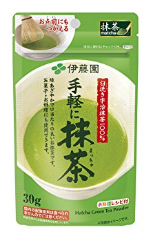 Ito En　 Matcha 30g　 Powdered green tea.