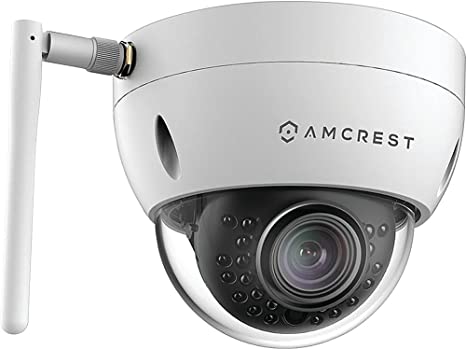 Amcrest 1.3-Megapixel Wi-Fi Dome Camera, White