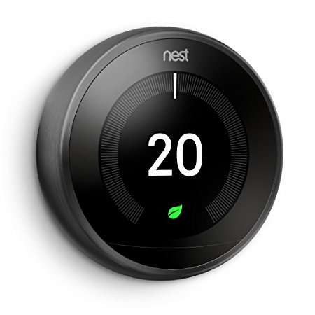 Nest Third Generation Learning Thermostat - Black