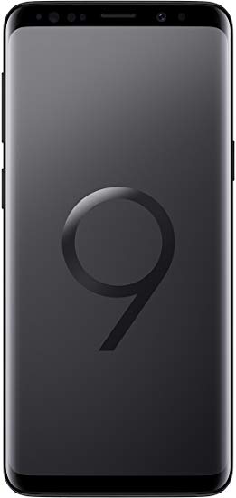 Samsung Galaxy S9 Single SIM 64GB SM-G9600 Factory Unlocked 4G Smartphone (Midnight Black) -International Version (Renewed)