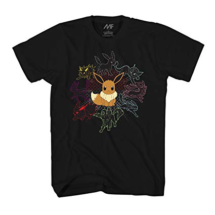 Pokémon Mono Eeveeloutions Eevee T-Shirt