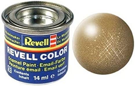 Revell Enamels 14ml Brass Metallic Paint