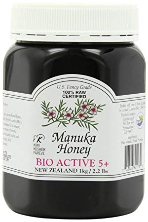 Manuka Honey Bio Active 5 , 2.2 Pound Jar