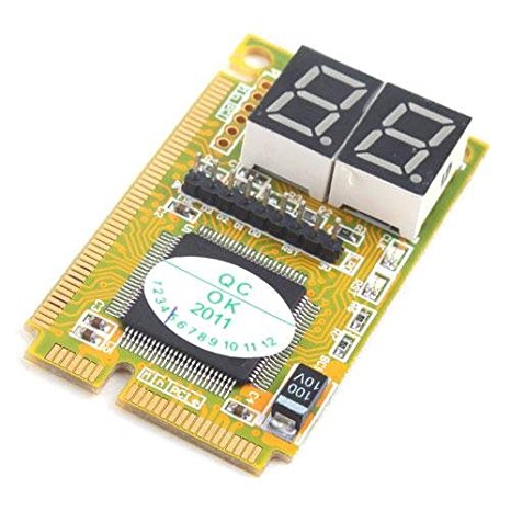 3 in 1 Mini PCI/PCI-E LPC PC Analyzer Tester Post Card
